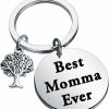 Body Chains | Zuo Bao Zuo Bao Mother Keychain Mother'S Day Birthday Gift Best Momma Ever Jewelry From Daughter Son