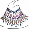 Body Chains | Yovic Yovic Boho Body Chain Sexy Rhinestone Waist Chains Sequins Tassel Bra Chain Party Rave Nightclub Body Accessories For Women And Girls (Colorful)