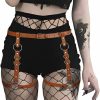 Body Chains | BODIY Bodiy Punk Waist To Leg Belts Leather Loop Rave Belt Goth Thigh Accessory Body Chain For Women And Girls