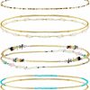 Body Chains | Jadive Jadive 7 Pieces Waist Beads For Women Jewelry Belly Beads Chains Colorful Summer African Beach Bikini Body Belly Chains Bohemia Body Jewelry (Stylish Style)