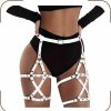 Body Chains | GEMILY Gemily Punk Waist Chain Belt Leather Body Chains Party Leg Harness Garter Rave Body Jewelry For Women And Girls