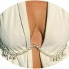 Body Chains | Rotaiboes Elegant Bra Body Chain Jewelry Summer Beach Crystal Beads Chest Chain Sexy Pearl Body Chain Necklace Bikini Lingerie Chain Rave Outfits Body Accessories Jewelry For Women (Body)