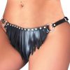 Body Chains | Navoky Navoky Punk Leather Waist Chain Black Tassel Belly Body Chains Jewelry Accessories For Women And Girls