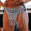 Body Chains | CanB Canb Rhinestone Body Chains Sexy Body Belly Waist Skirt Chain Festival Body Jewelry For Women And Girls ( )