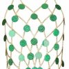 Body Chains | ZXYEC Zxyec Gold Body Chain Jewelry Sexy Mesh Crop Green Sequin Top Festival Rave Outfit Bra Chain For Women