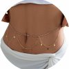 Body Chains | Florry Florry Rhinestone Waist Chain Star Belly Chain Beach Bikini Belly Chains For The Waist Star Pendant Body Jewelry For Women Sexy