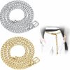 Body Chains | Fbrtsba 2 Pack Chain Belts For Women Alloy Chunky Wasit Chain Belt Adjustable Boho Punk Link Belly Body Chain Belts Jewelry Chain Belts For Girls Dresses