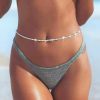 Body Chains | Tgirls Tgirls Crystal Waist Chains Silver Sexy Layered Heart Rhinestone Belly Bikini Body Chains Sparkly Love Waist Body Jewelry For Women And Girls