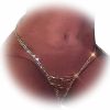 Body Chains | Cusmyre Sexy Rhinstone Underwear Thong Panties Crystal Body Chain Jewelry Bikini Crystal Belly Waist Body Chain For Women