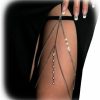 Body Chains | Riymusry Sexy Beach Multi-Layere Leg Chain Crystal Thigh Chain Jewelry Summer Thigh Leg Chain Bikini Body Thigh Chain Jewelry For Women