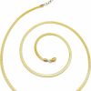 Body Chains | LUXSTRA Luxstra Waterproof S, M, L (25-42 Inch) 18K Gold And 925 Silver Plated Stainless Steel Waist Chain. Herringbone Flat Snake Belly Body Chain Sexy Bikini Layered Waist Chain For Women