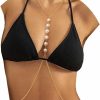 Body Chains | MJartoria Mjartoria Gold Sexy Body Chain Bra Bikini Belly Chain Summer Beach Party Jewelry For Women Girls