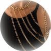 Body Chains | Harry and Henry Body Chains Bra Chain For Women Gold Sequin Bikini Bra Chain Crossover Chest Chain Body Jewelry For Summer Beach