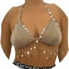 Body Chains | Florry Florry Sexy Rhinestone Body Chain Bra Crsystal Bikini Top Sparkly Bra Chain Body Jewlery For Women And Girls