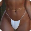 Body Chains | TOBENY Tobeny 14K Gold Plated Layered Waist Chain For Women Multilayer Belly Chain For The Waist Adjustable Waist Chains 27.5 Inch-35.5 Inch Summer Body Jewelry Belly Jewelry For Women