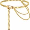 Body Chains | DTWAWA Dtwawa Chain Belts For Women Multi Layer Waist Chain Body Belly Jewelry For Her