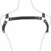 Body Chains | Obmyec Obmyec Punk Leather Body Harness Chain Sexy Black Waist Belt Chain Gothic Chest Chain Nightclub Rave For Women And Girls