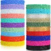 Body Chains | Nuogo 20 Pcs Colorful Waist Beads Chain For Women Summer Belly Body Chain African Belly Chain Bikini Jewelry Waist Chain Body Accessories