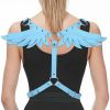 Body Chains | Ralcosuss Punk Angel Wing Chest Body Harness Waist Belly Chain Belt Rave Jewelry Accessories Halloween Outfit