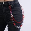 Body Chains | Wiwpar Wiwpar Acrylic Jean Chains Trouser Wallet Pocket Chains Colorful Jean Pants Belt Chains Keychain Body Chain For Women And Girls