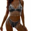 Body Chains | MineSign Minesign Sexy Jewelry Set Womens Rhinestone Body Chain Bra Belly Dress Chains For African Swimsuits