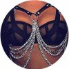 Body Chains | Bmirth Bmirth Punk Leather Chain Tassel Body Chain Bkini Harness Chain Stylish Waist Chain Body Jewelry For Women And Girls