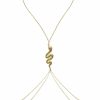 Body Chains | Zaner 14K Gold Body Chain For Women, Sexy Hot Snake Bikini Body Chain Jewelry For Wedding Beach Body Accessories