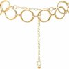 Body Chains | Juland Juland Alloy Waist Chain Body Chain For Women Waist Belt Belly Chain Adjustable Body Harness For Jeans Dresses Gold Ring Buckle 0413