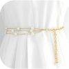 Body Chains | rgwtgkyh Pearl Belts For Women Layered Dresses Belt 14K Gold Plated Waist Body Chain Charm Pearl Dress Belts For Girl Bride Wedding Fashion Jewelry Gifts Accessory