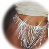 Body Chains | Cusmyre Full Rhinestone Tassel Waist Chain Thong Panties Luxury Crystal Mesh Chain Thong Panties Summer Beach Festival Rave G String Thong Sexy Crystal Belly Body Chain Jewelry For Women