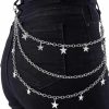 Body Chains | Hitage Hitage Star Pant Chain Punk Body Chain Hip Hop Pocket Chain Layered Jeans Chain Body Accessories For Women And Men