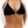 Body Chains | Taichell Gold Body Chain Jewelry For Women Girls Sexy Body Chain Bra Bikini Beach Body Necklace Jewelry For Girls