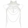 Body Chains | Maijiao Pearl Body Chain Jewelry For Women - Fashion Handmade Pearl Body Chain Shoulder Necklace Bra