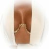 Body Chains | Rotaiboes Rhinestone Chest Bracket Bra Chain Sexy Bikini Crystal Body Chains Butterfly Chest Chain Body Jewelry Accessories For Women And Girls